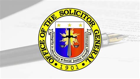 Office of the Solicitor General.